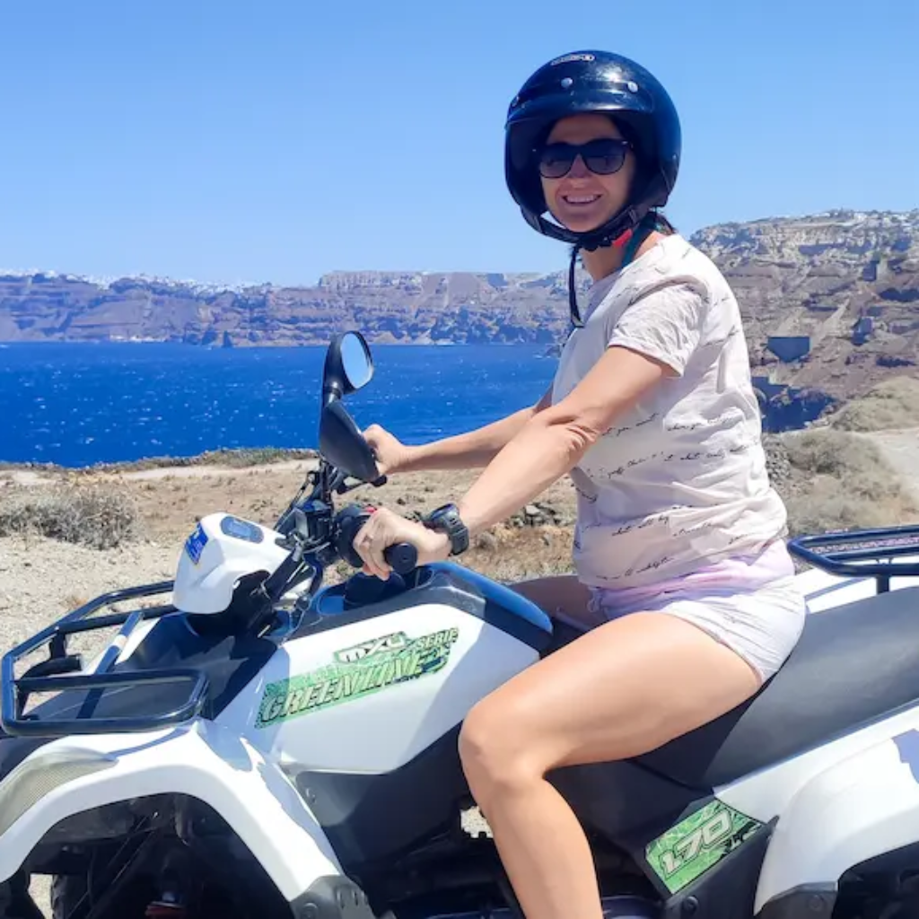 noleggio quad Santorini